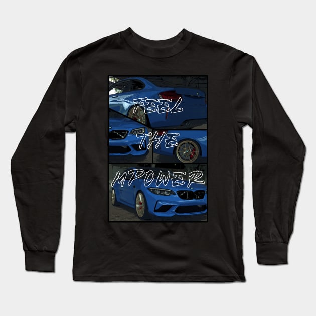 BMW M2 Long Sleeve T-Shirt by JDMzone